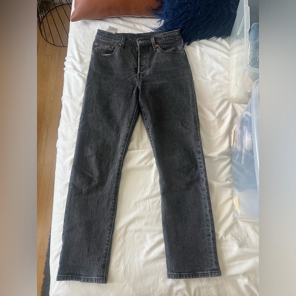 Black Levi Pants